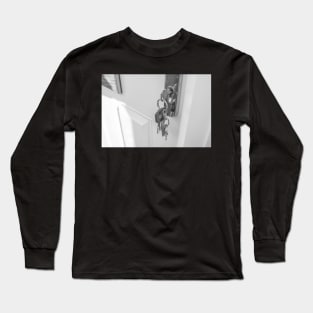 Keys on a key ring in the front door Long Sleeve T-Shirt